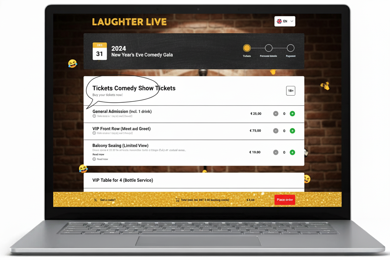 ticketverkoop nachtclub